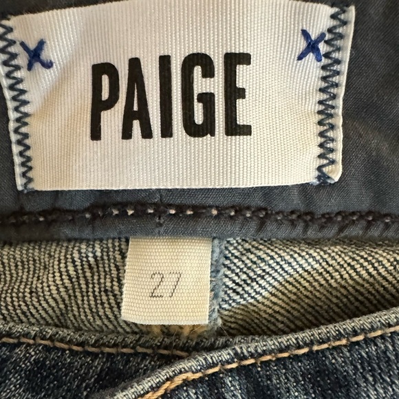 PAIGE Jacqueline Straight Crop Elle Reve High Rise Jeans. Tags no longer on. - Picture 8 of 13